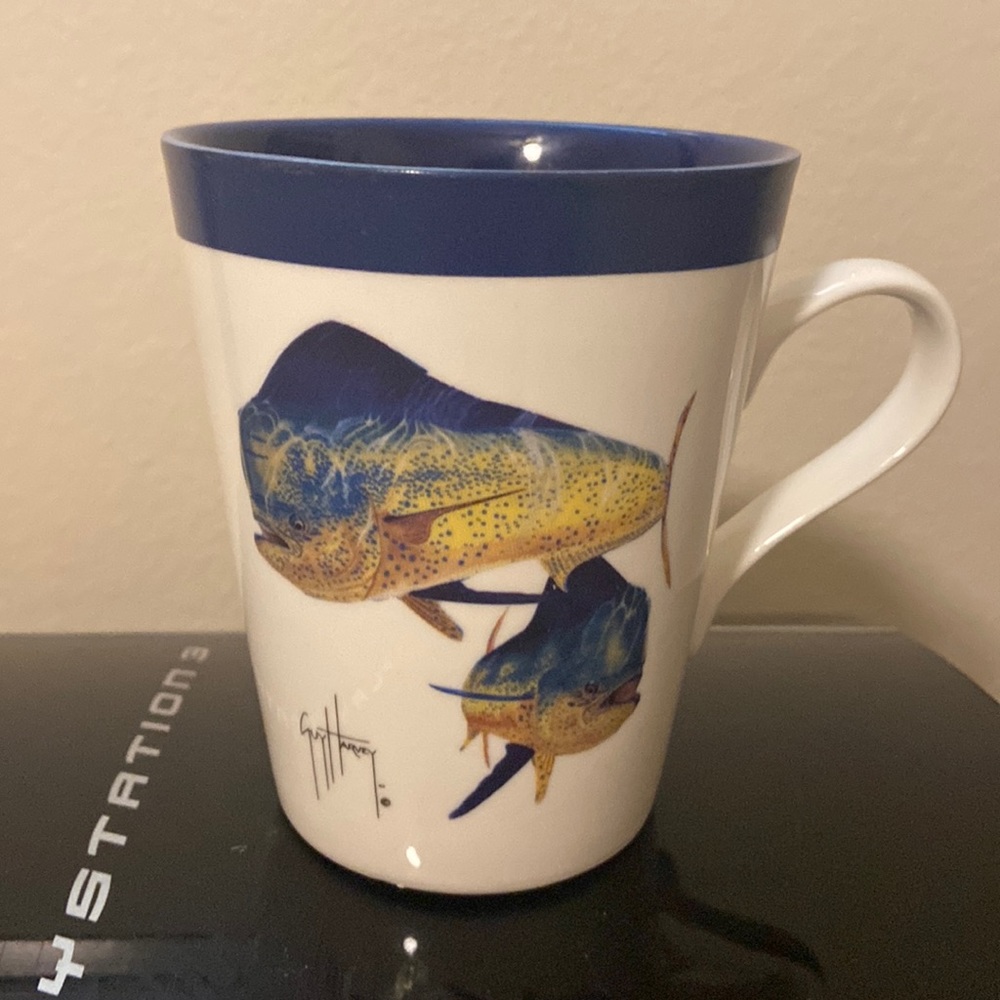 Guy Harvey fish coffee mug